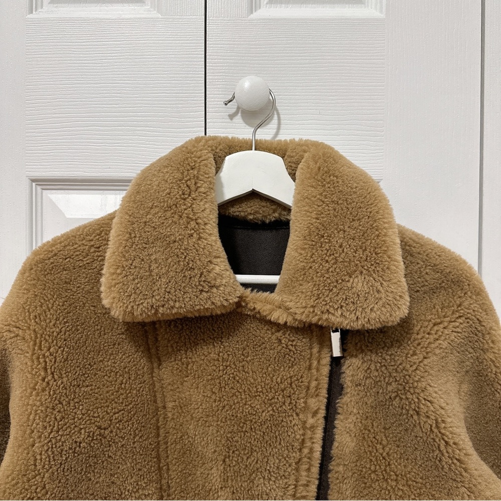 Mango Faux Shearling Reversible Jacket - Picture 10 of 16